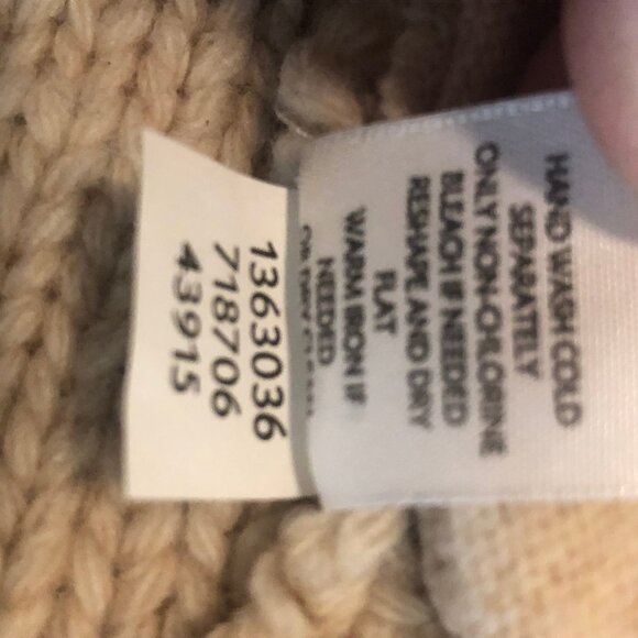 🌟 J. Jill Chunky Cable Knit Shawl Collar Cardigan – Size M 🌟 - Picture 11 of 13